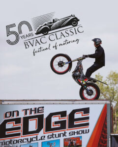BVAC Classic welcoming On the Edge Motorcycle Stunt Team