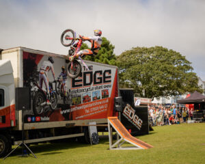 On the Edge Motorycycle Stunt Show will be attending the 2025 BVAC Classic